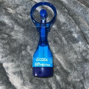 Fun summer, Sport, or Vacation misting fan and bottle